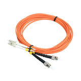 Câble de raccordement duplex multimode à fibre optique LC-LC 3M