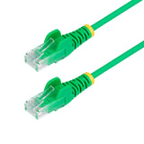 StarTech.com 20ft Green Slim CAT6 Ethernet Cable, Snagless RJ45, LSZH,