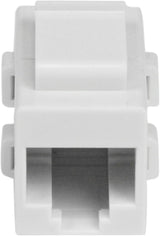 StarTech.com White Cat 6 RJ45 Keystone Jack Network Coupler F/F - RJ45