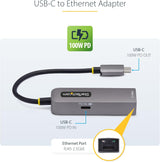 StarTech.com 2.5GbE USB-C to Ethernet Adapter, 100W PD Pass-Through, N
