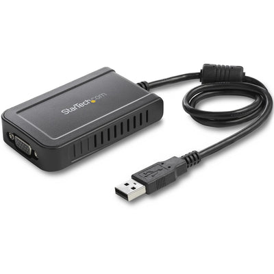 StarTech.com USB2VGAE3 USB to VGA External Video Card Multi Monitor Ad