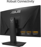 ASUS TUF Gaming 24” (23.6 inch viewable) Curved Monitor (VG24VQER) – F