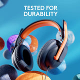 Casques filaires Logitech Zone Learn pour l'apprentissage, confortables et réglables