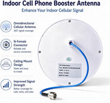 Antenne cellulaire dôme intérieur ultra mince, 600-6000MHz large bande 5G 4G LTE
