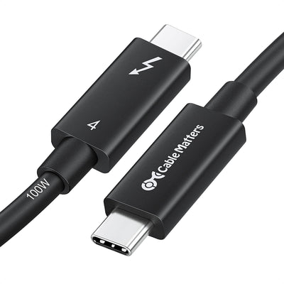 Cable Matters [Intel Certified] 40Gbps Active Thunderbolt 4 Cable 6.6