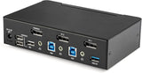 StarTech.com 2 Port DisplayPort KVM Switch - 4K 60Hz - Single Display