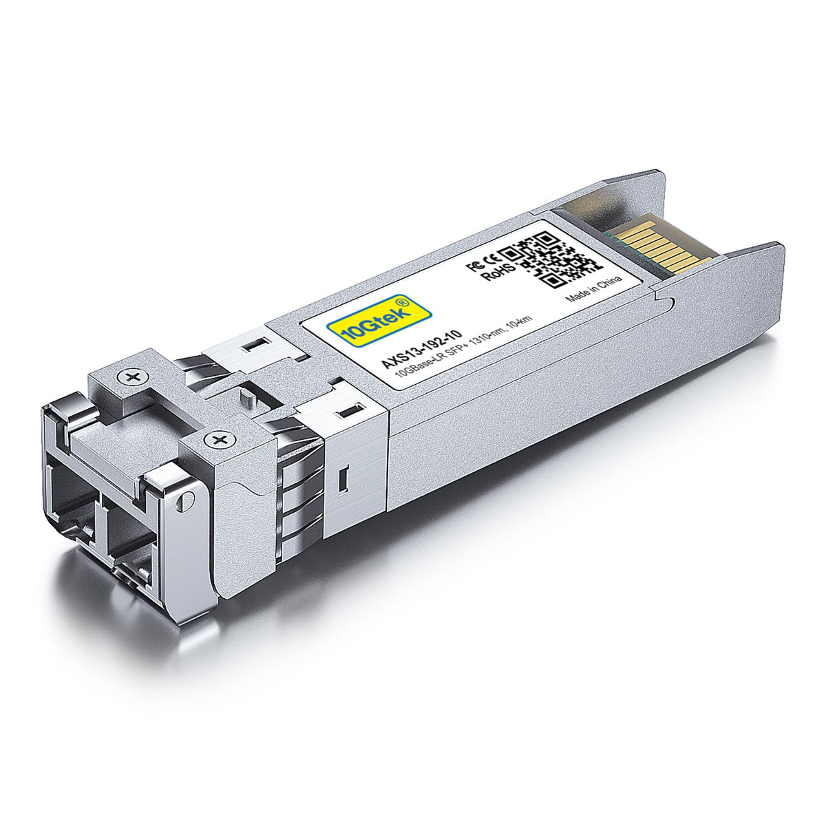 10Gtek 10 Gigabit SFP+ LC Single-Mode Transceiver 10GBASE-LR Module fo