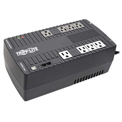 Tripp Lite AVR700U 700VA UPS Battery Backup, 8-Outlet with 4-Battery B
