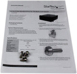 StarTech.com 4U Rack Mount Drawer - 55 lb (25 kg) - 4U Steel Storage R