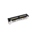 StarTech.com PANEL4512 1U 12-Port Rackmount Cat5e 110 Patch Panel, 45
