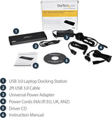 StarTech.com USB 3.0 Docking Station Dual Monitor with HDMI & 4K Displ