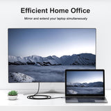 6.6FT USB C to Displayport 1.4 Cable Bidirectional 8K 30HZ