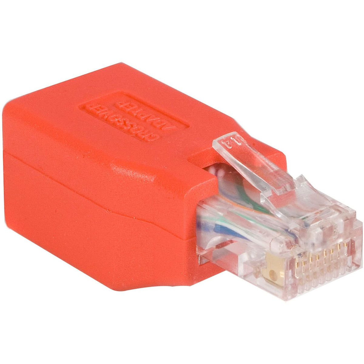 StarTech.com Cat6 Cable - Cat6 Crossover Adapter - GbE - Red - Etherne