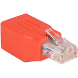 Câble Cat6 StarTech.com - Adaptateur croisé Cat6 - GbE - Rouge - Ethernet