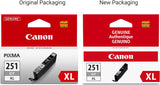 Canon Genuine CLI-251XL Grey Ink Tank