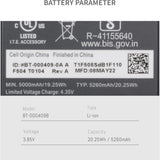 Zebra BTRY-TC2Y-2XMA1-01 Enhanced Power Battery