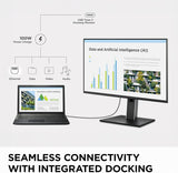 ViewSonic VG2458 24 Inch 1080p IPS Docking Monitor with Advanced Ergon