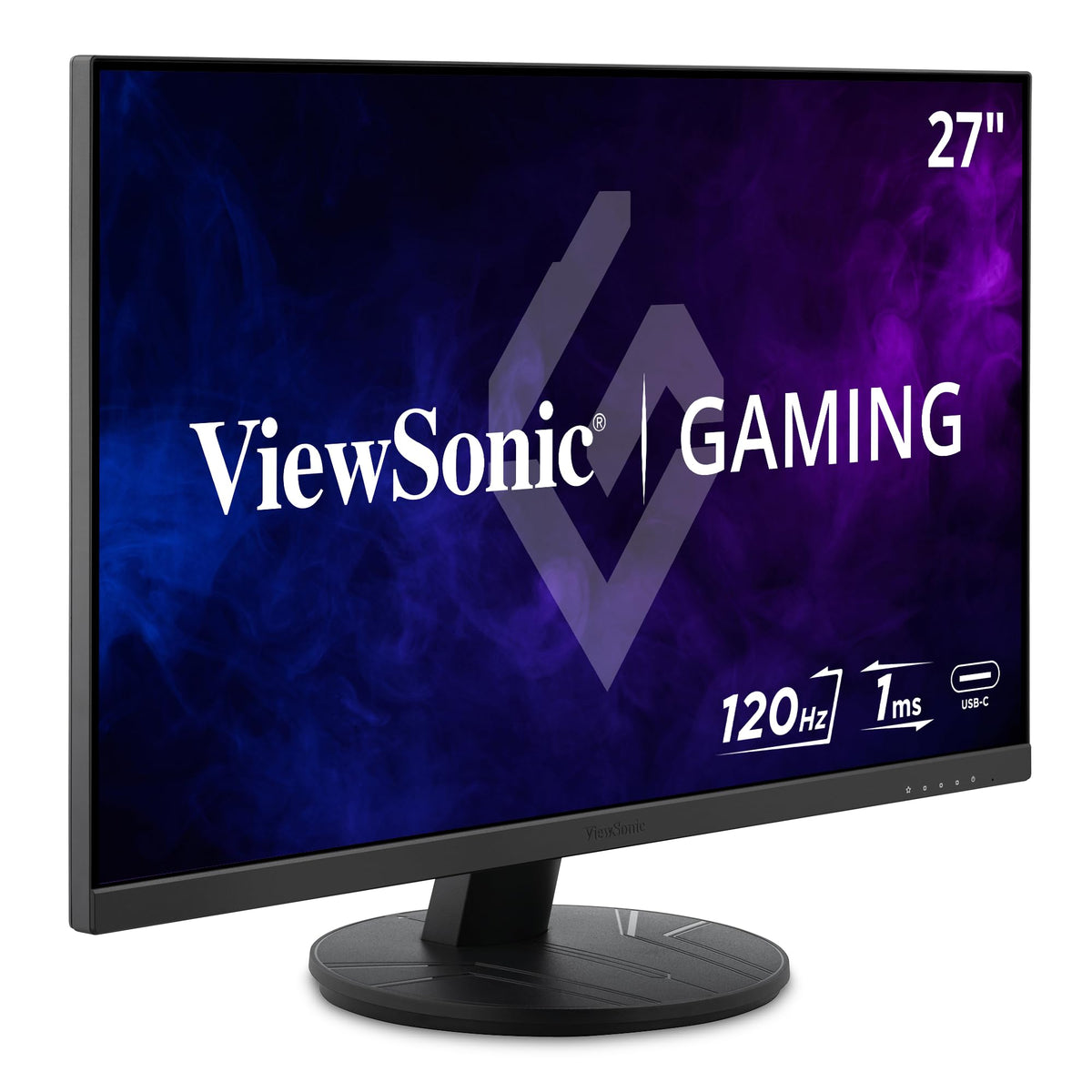 Moniteur de jeu ViewSonic VX2716A 27 pouces 1080p 1ms 120Hz IPS avec protection oculaire