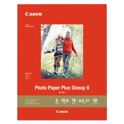 Canon 1432C003 PP-301 LTR Photo Paper Plus Glossy Letter (20 Sheets/Pa