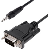 3FT DB9 to 3.5MM Serial Cable, RS232