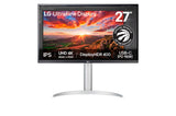 LG Ultrafine 27 inch 4K UHD (3840x2160) IPS Monitor, USB-C PD 90W, Dis