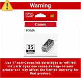 Canon Genuine PGI-35BK Ink Cartridge, Black, Compatible with PIXMA iP1