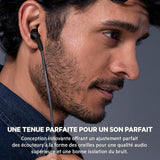Belkin in-Ear USB-C Headphones w/Mic Control - S, M, and L, Black (G3H