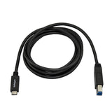StarTech.com USB C to USB B Printer Cable – 6 ft / 2m – USB C Printer