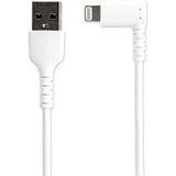 StarTech.com 2m USB A to Lightning Cable - Durable 90 Degree Right Ang