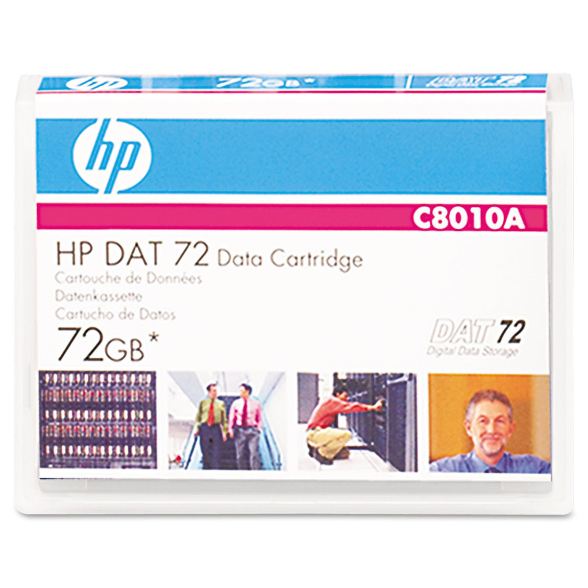HP DATA CARTRIDGE DAT72 72GG 4MM BLUE