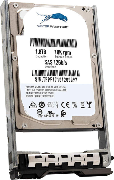 Water Panther 1.8TB 10K SAS 12Gb/s 2.5 Inch Enterprise HDD for Powered