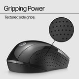 HP X3000 BLK G3 WRLS Mouse New Version Black