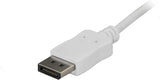 StarTech.com 6ft/1.8m USB C to DisplayPort 1.2 Cable 4K 60Hz - USB-C t