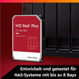 Disque dur Western Digital Red Plus 6 To SATA 3,5 pouces