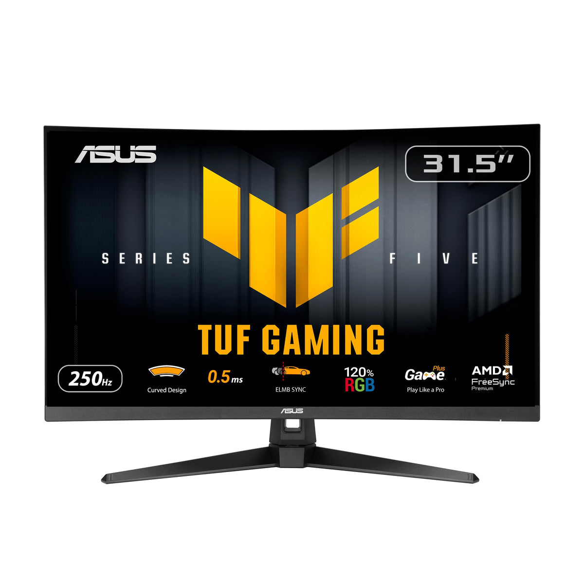 ASUS TUF Gaming VG32VQM5B, Curved Gaming Monitor, 31.5