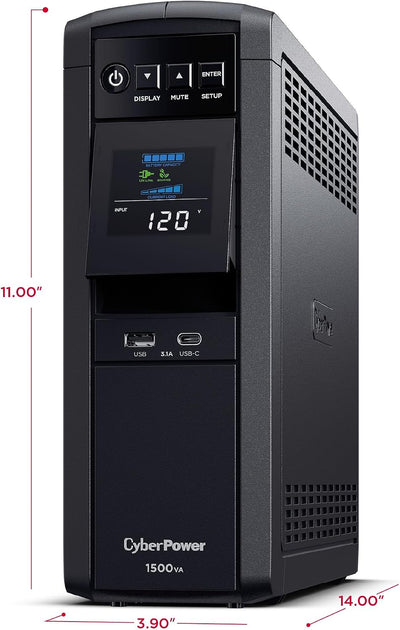 600VA Standby UPS 8 Out