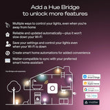 Philips Hue Smart LED A21 Bulb, Warm White Light 2700K, E26 Base, 13.5