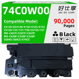 74C0W00 Waste Toner Bottle Compatible for Lexmark CS720 CS725 CX725 CS