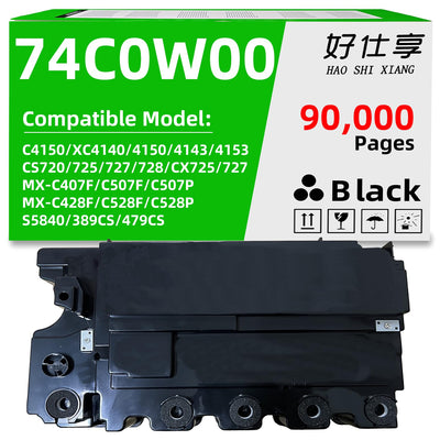 74C0W00 Waste Toner Bottle Compatible for Lexmark CS720 CS725 CX725 CS