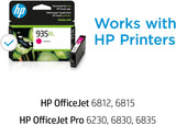 HP 935XL Ink Cartridge - Magenta XL Magenta