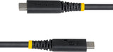StarTech 3ft (91cm) USB4 Cable, 40Gbps, USB-IF Certified USB-C Cable,