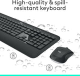 Logitech MK540 Advanced Wireless Keyboard and Mouse Combo for Windows,