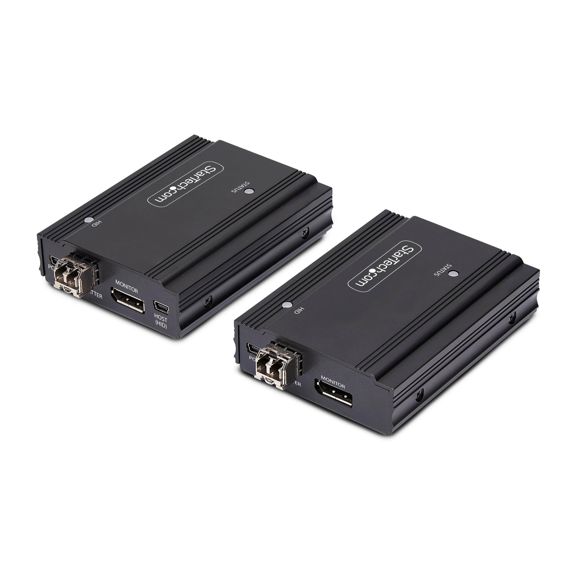 StarTech.com DisplayPort KVM Extender Over Fiber Optic, 4K 60Hz, Conso