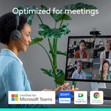 Webcam Logitech Brio 4K, appels vidéo, micro anti-bruit, HD Auto