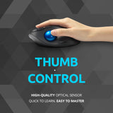 Kensington TB450 Trackball Mouse, Connected up to 3 Devices via Blueto