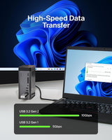 Belkin USB-C Hub, 11-in-1 Pro GaN Dock 150W, Multi-Port Docking Statio