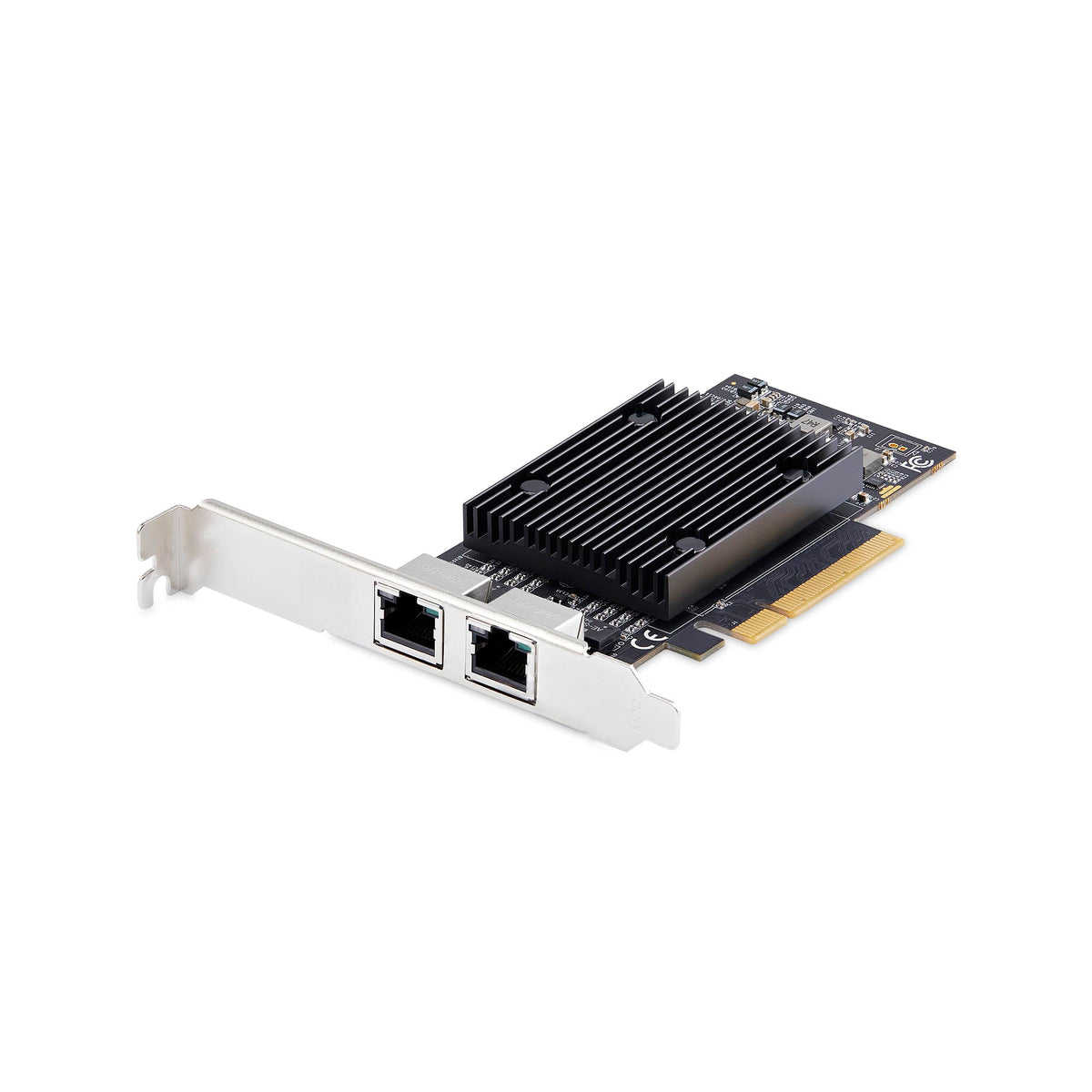 StarTech.com 2-Port PCIe 10Gb Ethernet Network Card, Windows and Linux