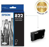 Epson T822 Standard Capacity Black Ink Cartridge