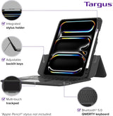 Targus VersaVu Étui Clavier Bluetooth pour iPad Pro 11 pouces (M4) – 360