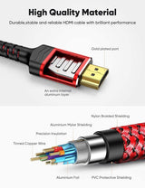 6.6FT HDMI to HDMI Premium Certified HIGH Speed 2.0 Cable